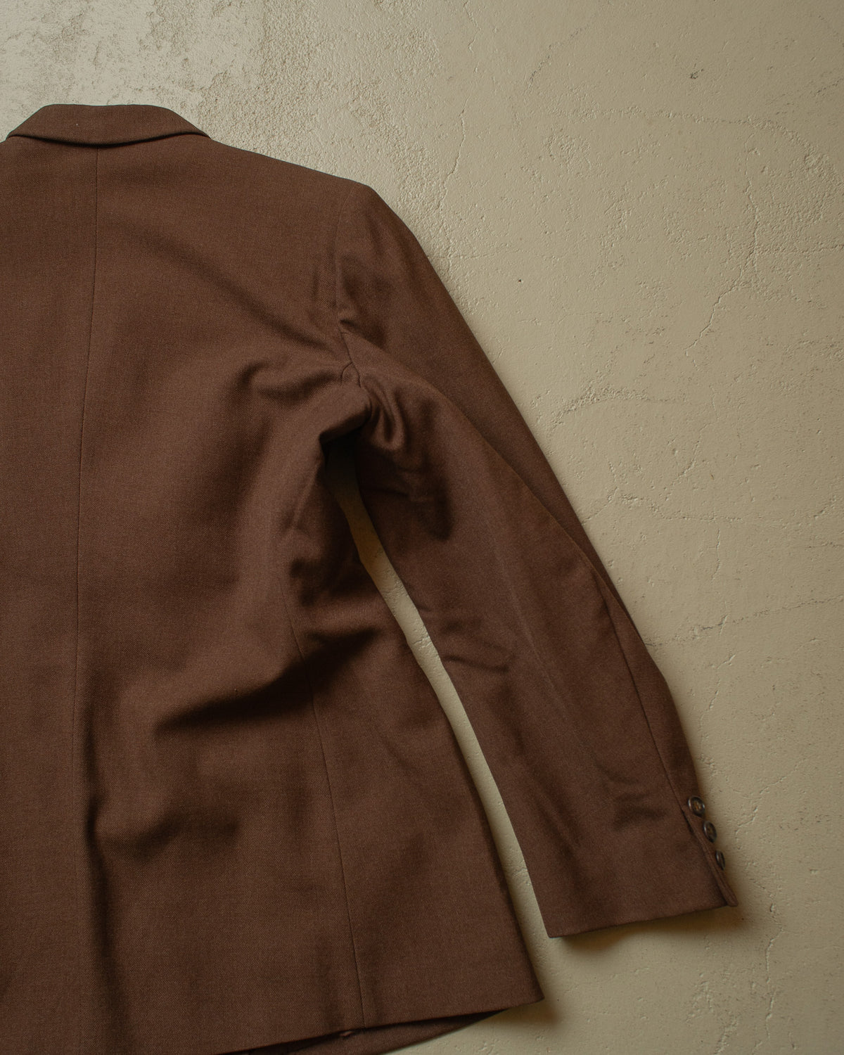 1940s/50s German Womens C&A Double breasted Suit brown - L/XL