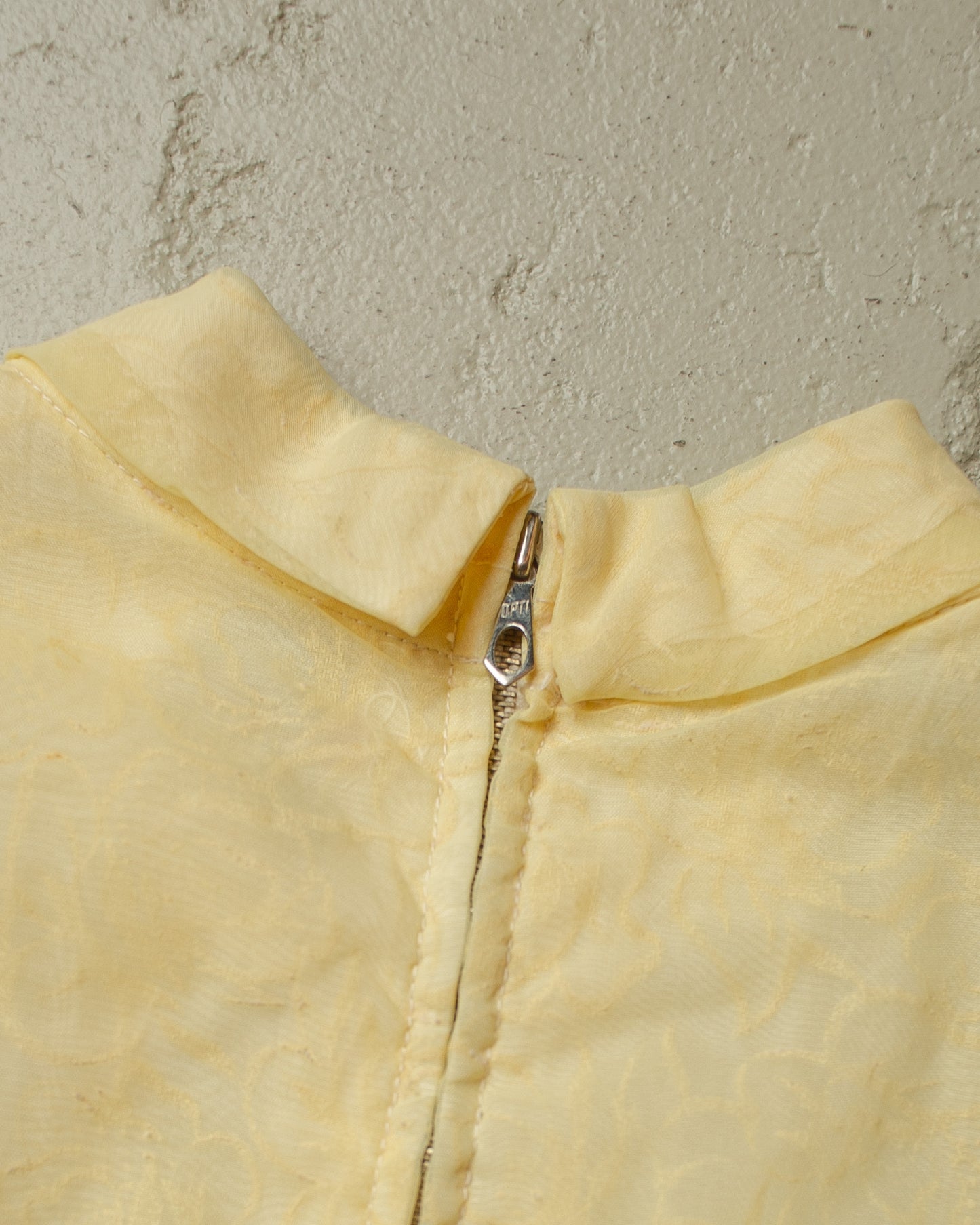 1950s/60s Womens Sleeveless Dress yellow - M