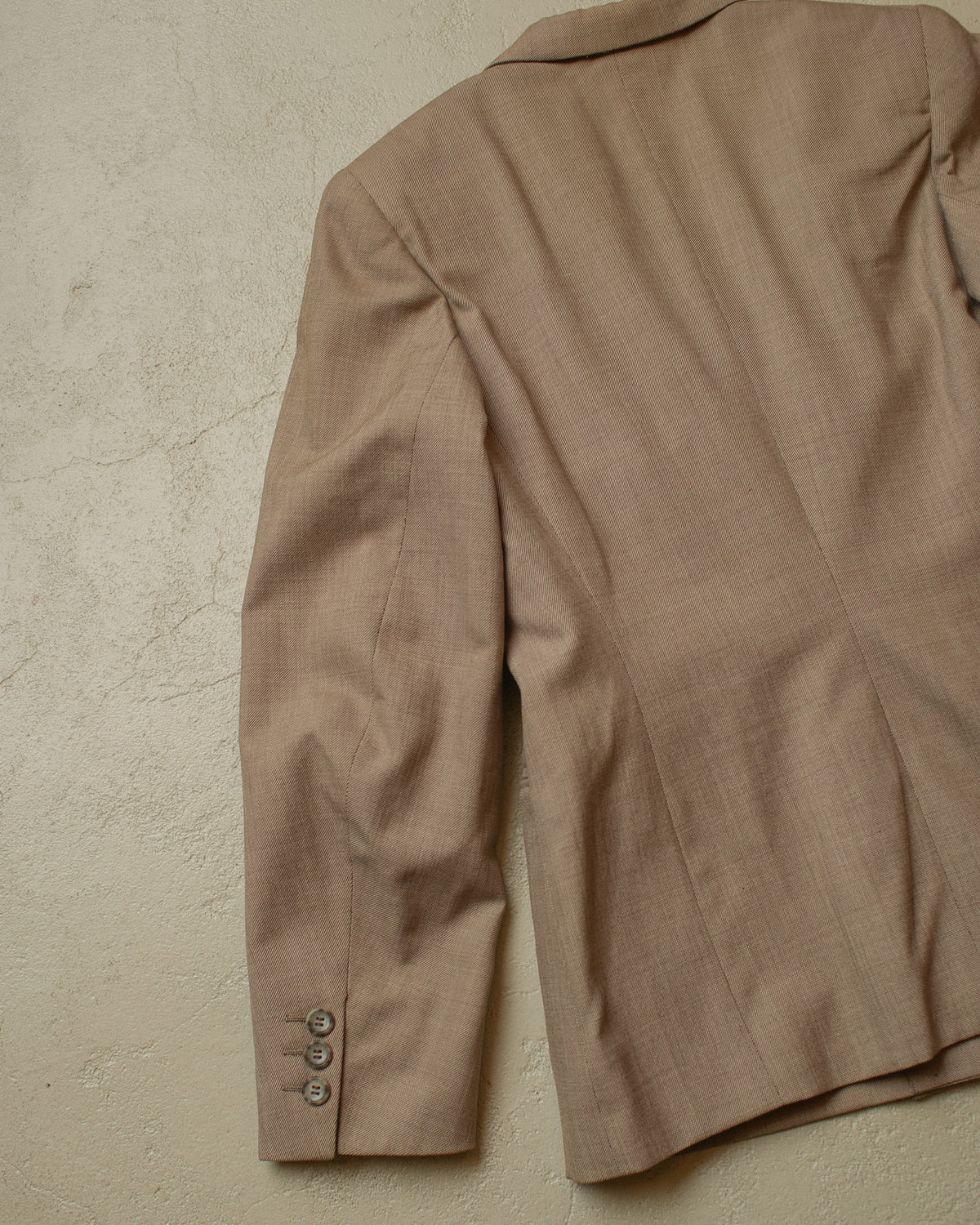 1940s/50s German Womens Double breasted Suit grey - S/M
