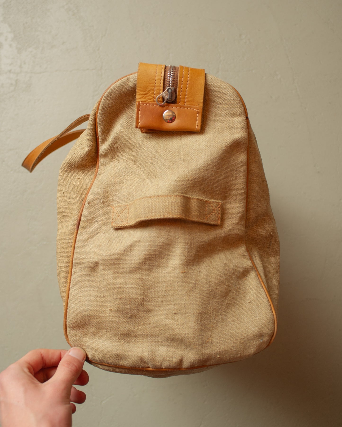 1960s/70s Duffle Bag beige