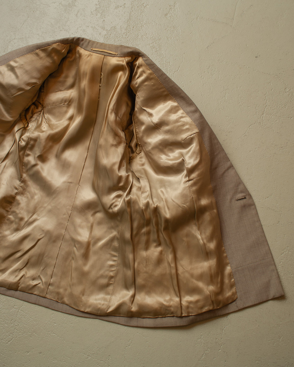 1940s/50s German Womens Double breasted Suit grey - S/M