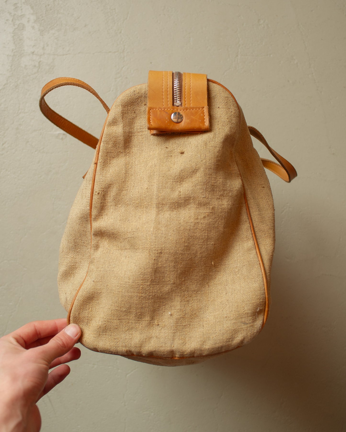 1960s/70s Duffle Bag beige