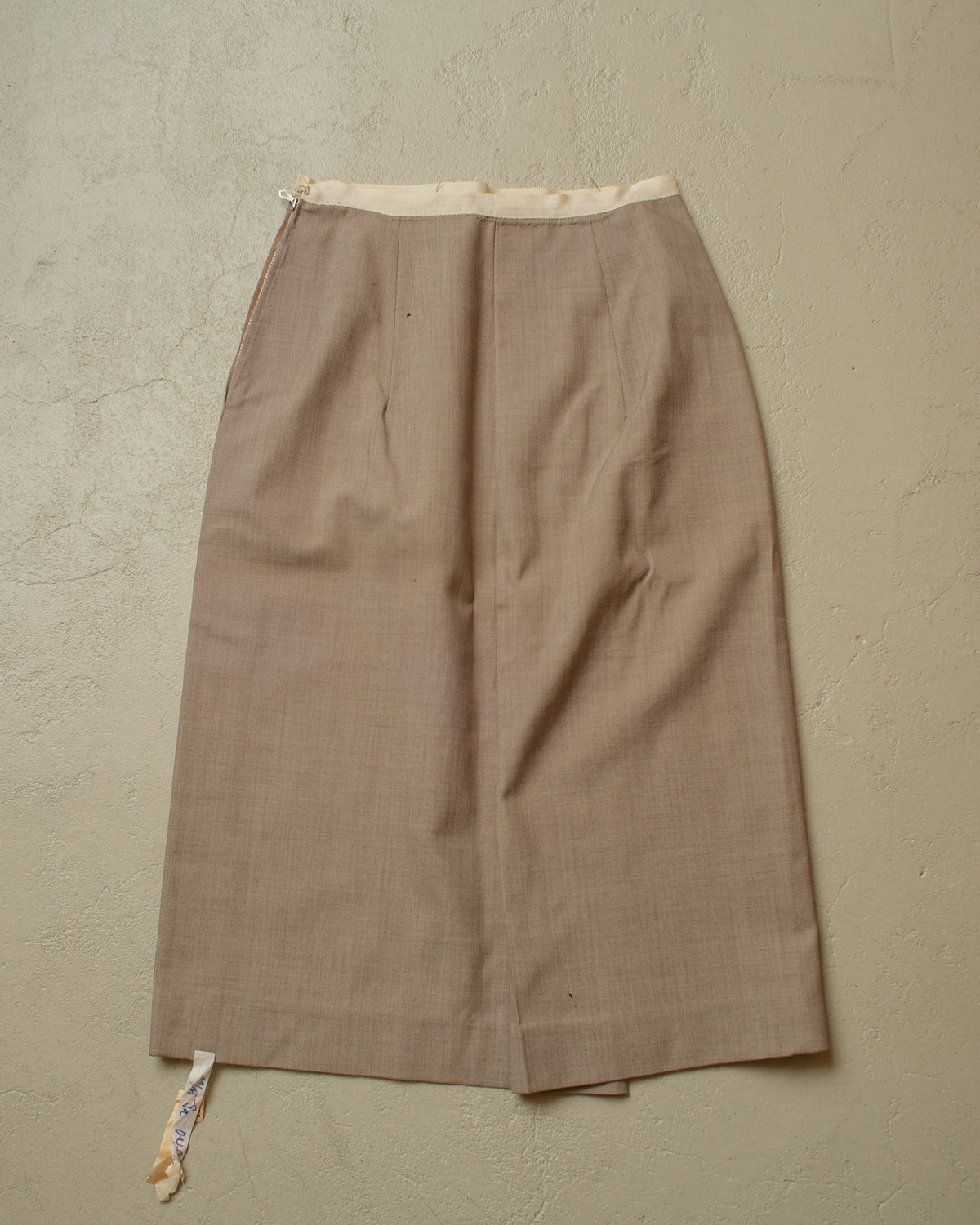 1940s/50s German Womens Double breasted Suit grey - S/M
