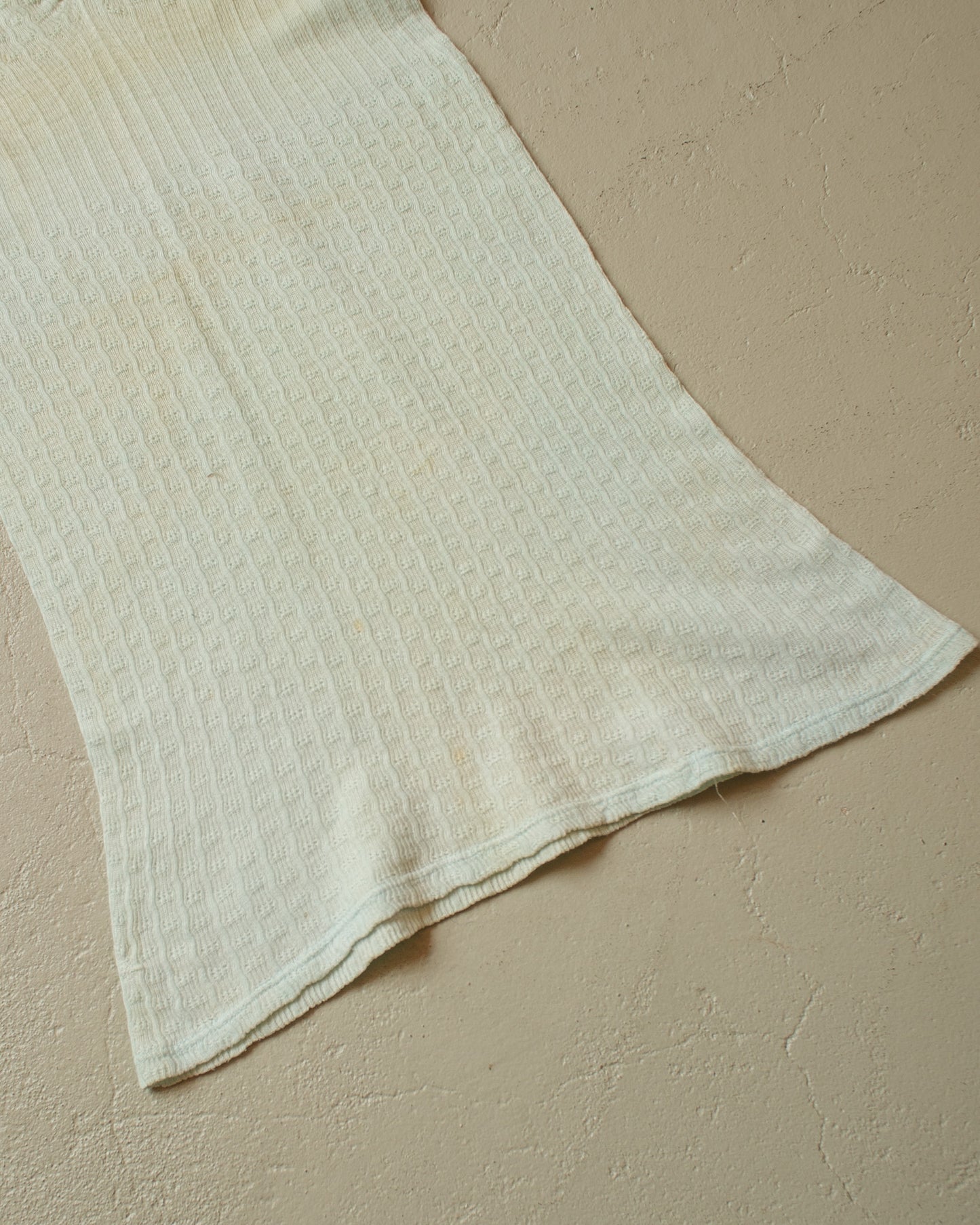 1920s Womens Knit Undershirt blue - S/M