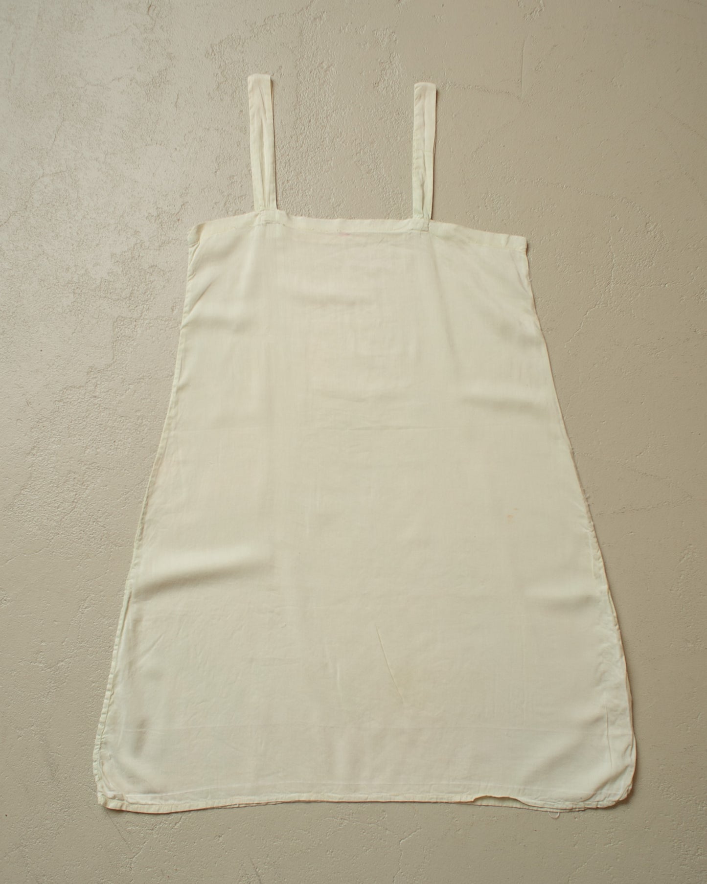 1900s/20s Womens Silk Slip Dress - S/M
