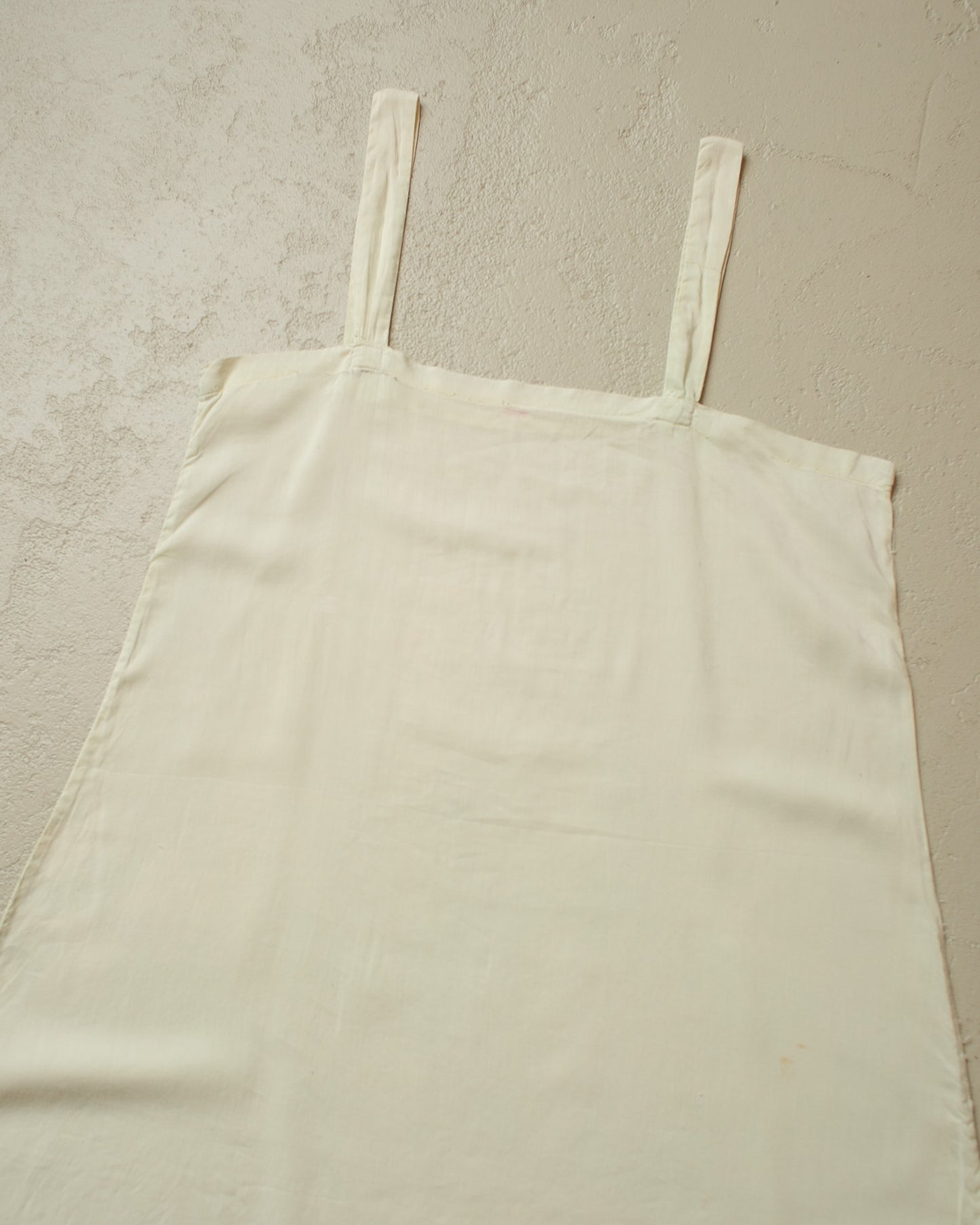 1900s/20s Womens Silk Slip Dress - S/M
