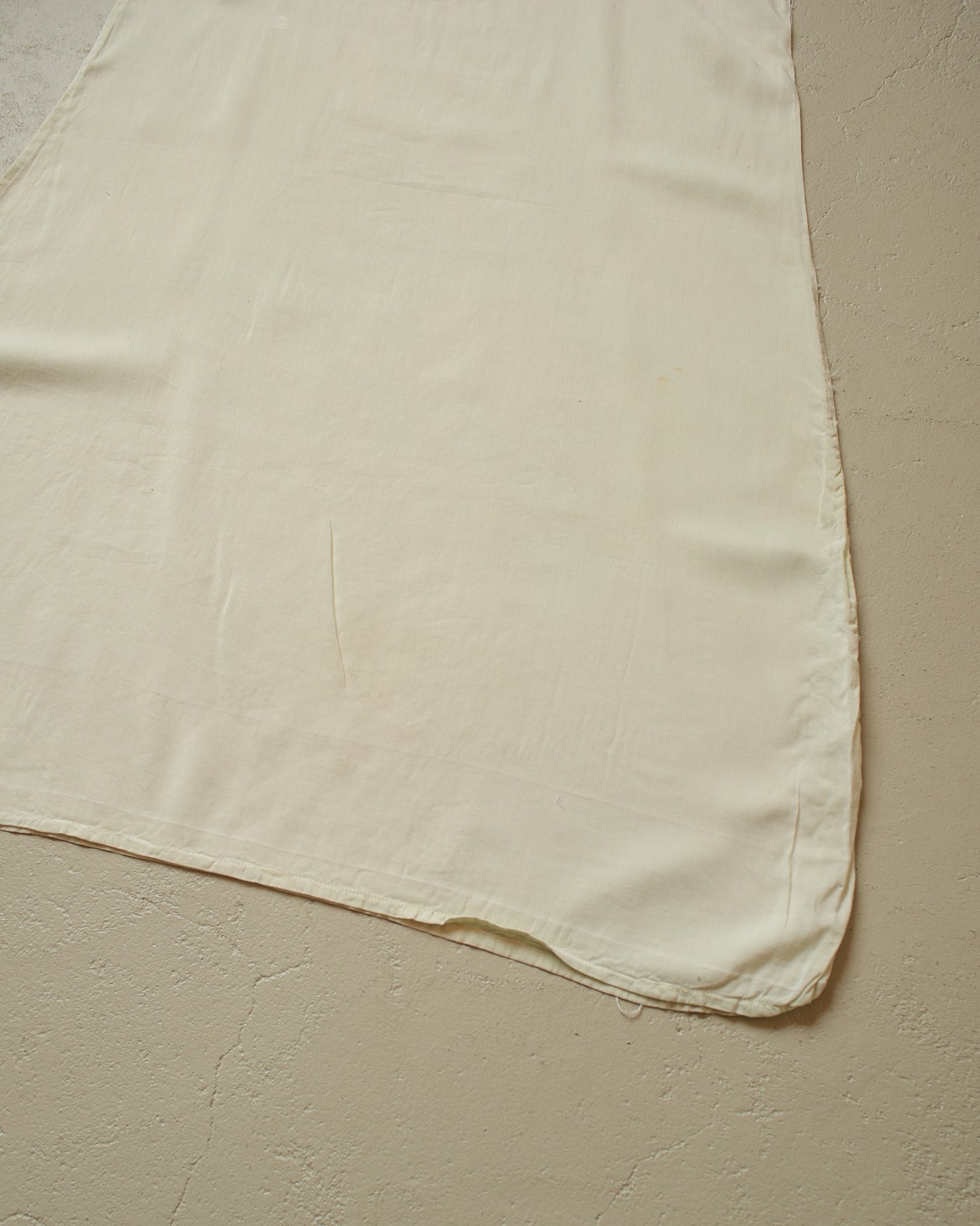 1900s/20s Womens Silk Slip Dress - S/M
