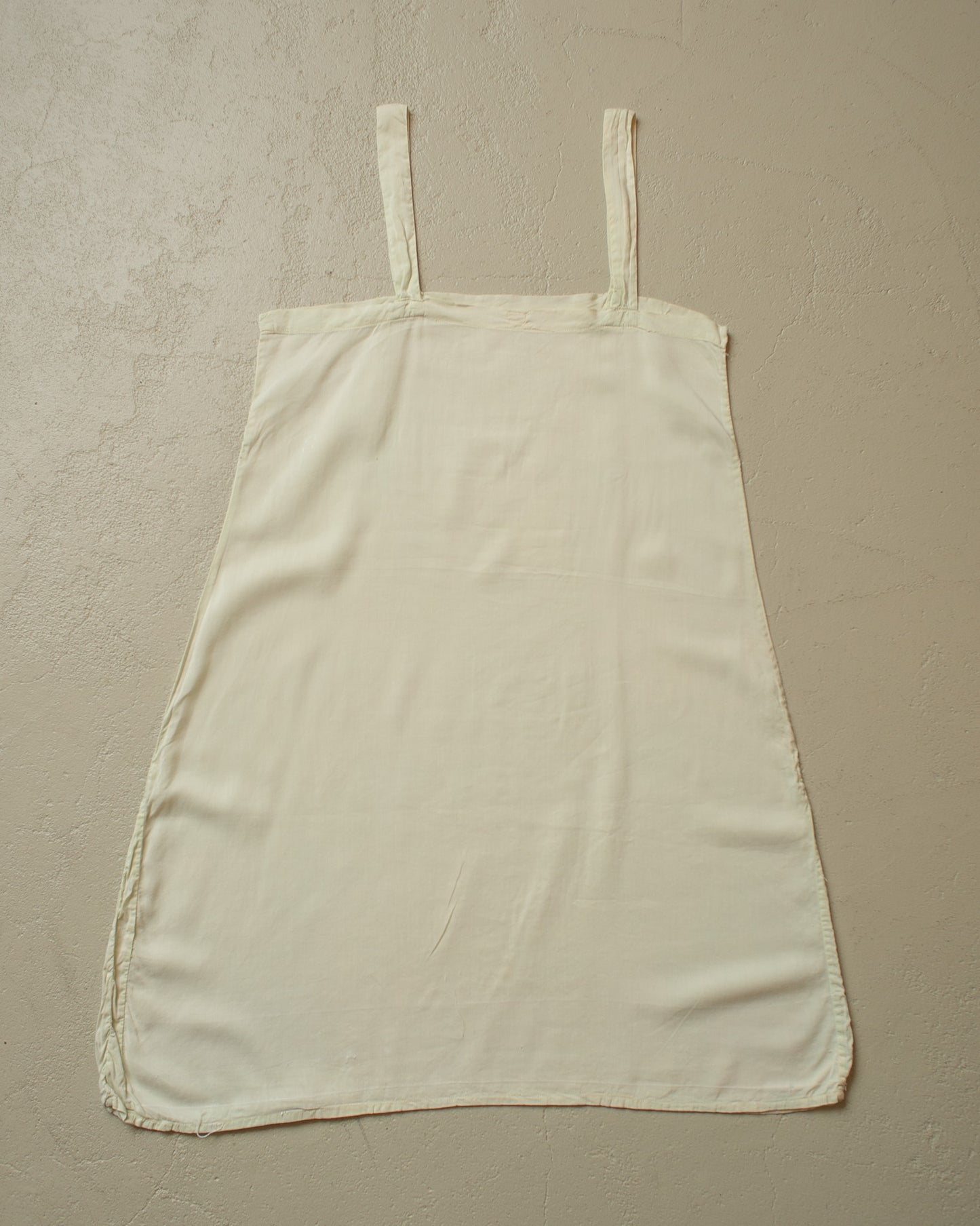 1900s/20s Womens Silk Slip Dress - S/M