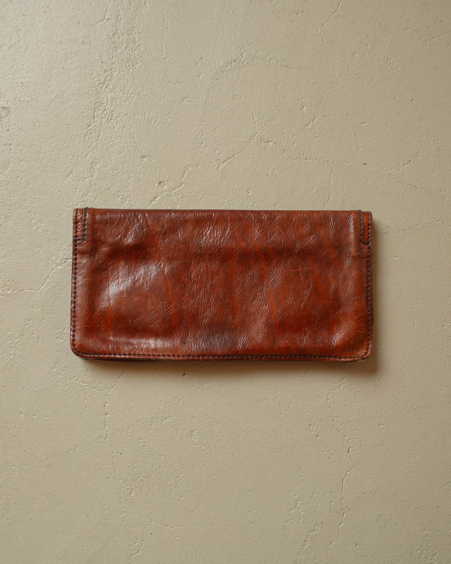 1980s The Bridge Leather Purse brown