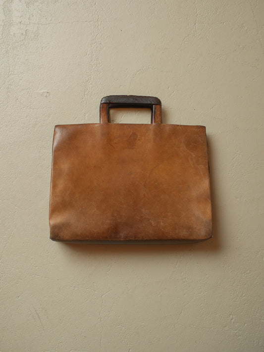 1960s/70s Leather Briefcase brown