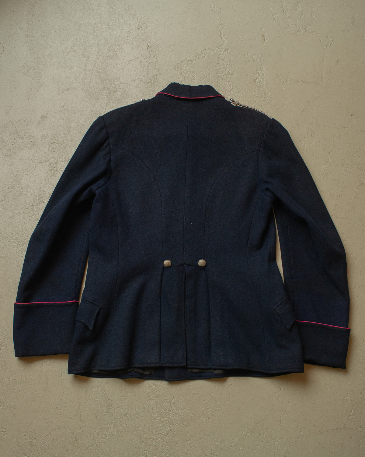 ca. 1930s German Volunteer Firefighter Wool Tunic nayvblue - M