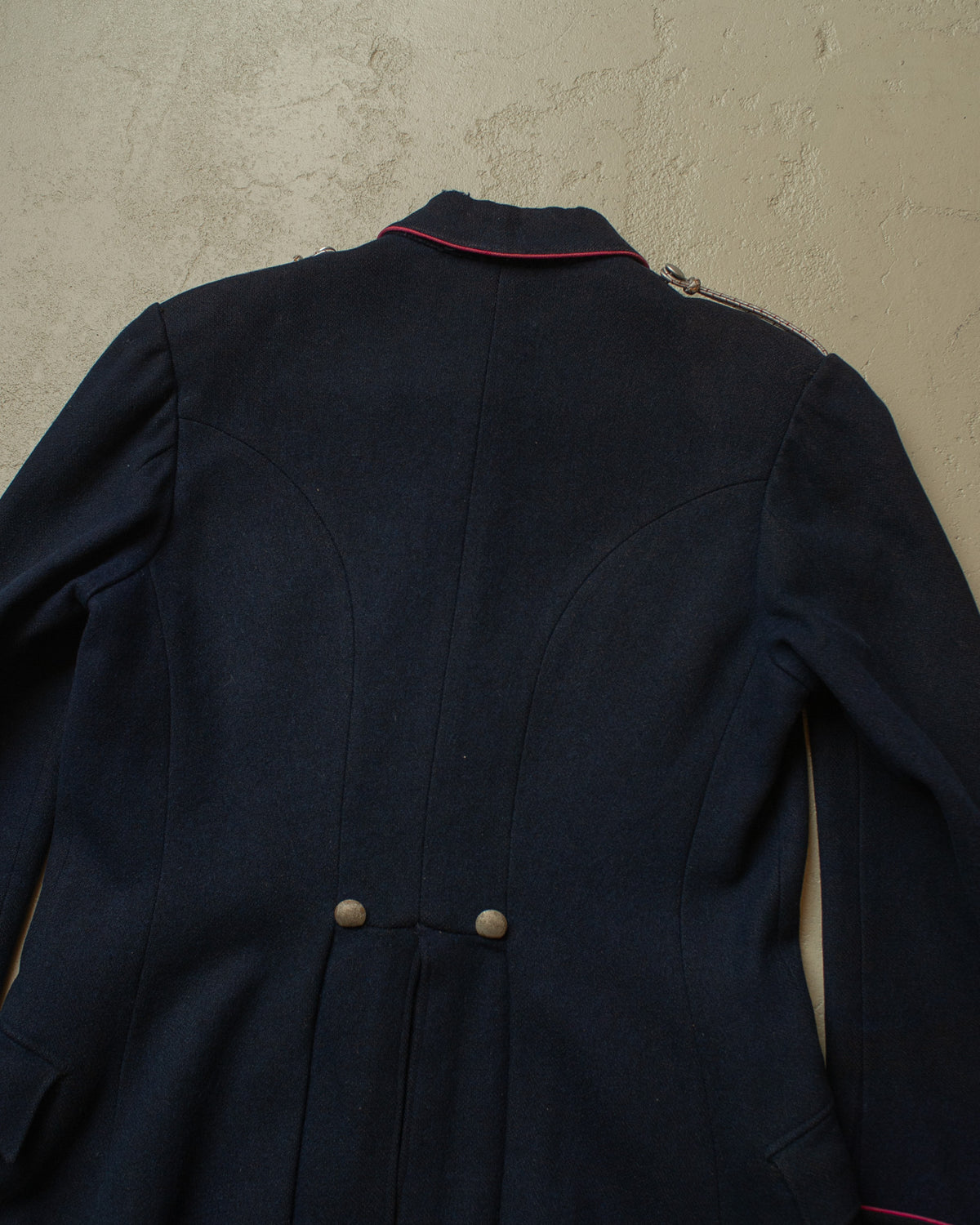 ca. 1930s German Volunteer Firefighter Wool Tunic nayvblue - M