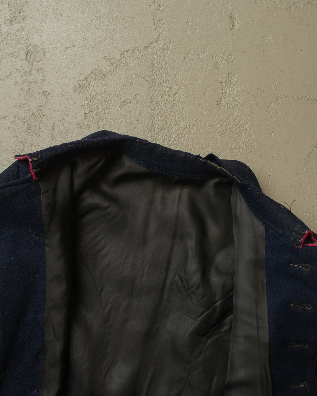 ca. 1930s German Volunteer Firefighter Wool Tunic nayvblue - M