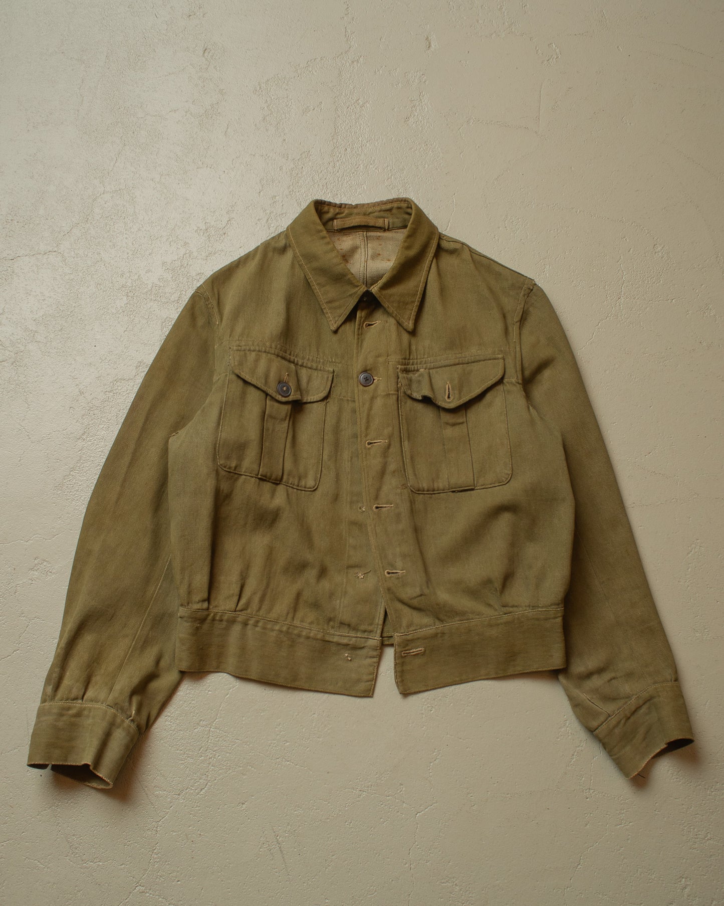1940s WW2 British First Pattern Battledress Jacket - M/L