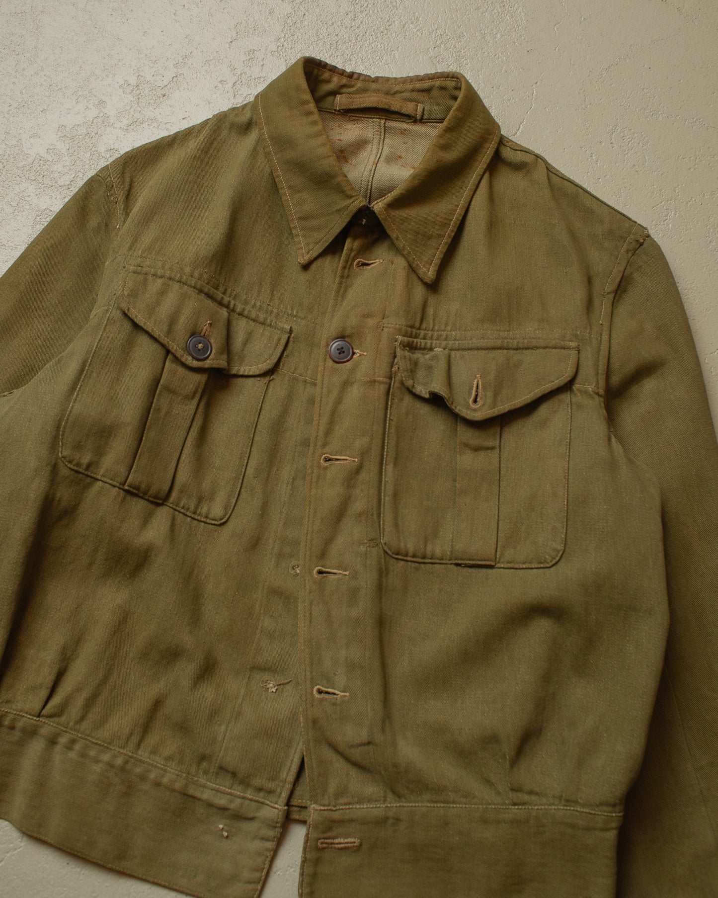1940s WW2 British First Pattern Battledress Jacket - M/L