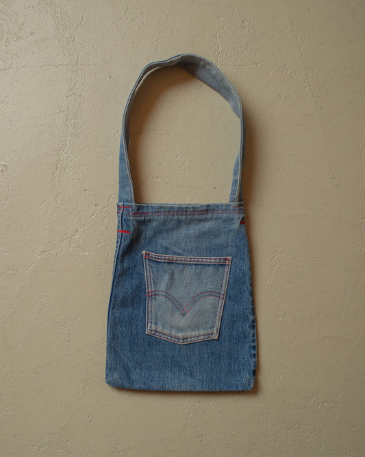 1980s Selfmade Levi´s Denim Shoulder Bag