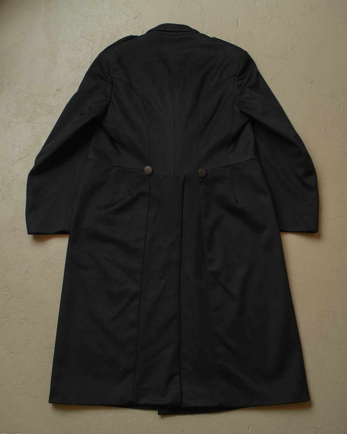 ca. 1920s Eindhoven made Wool Overcoat black - M/L