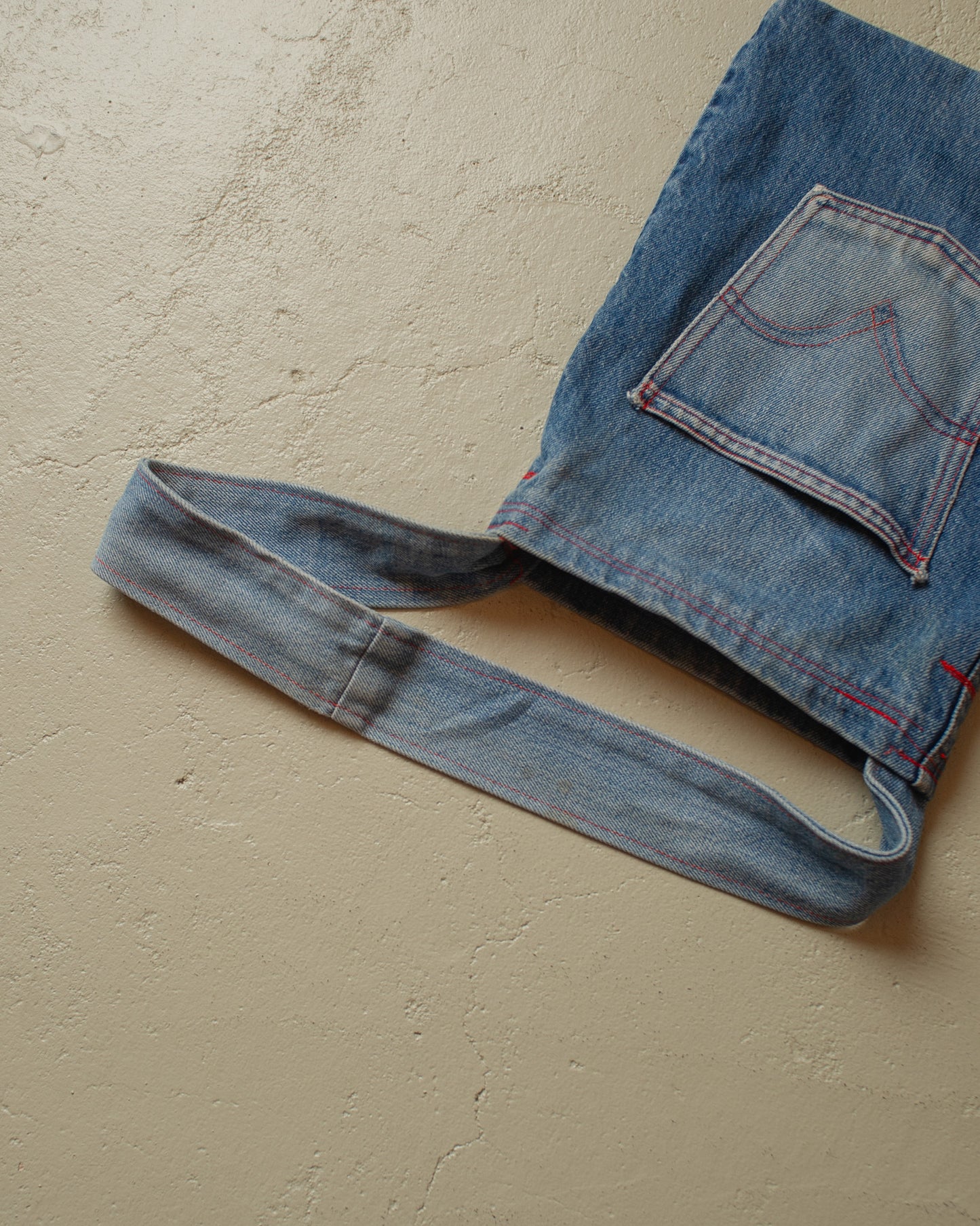 1980s Selfmade Levi´s Denim Shoulder Bag