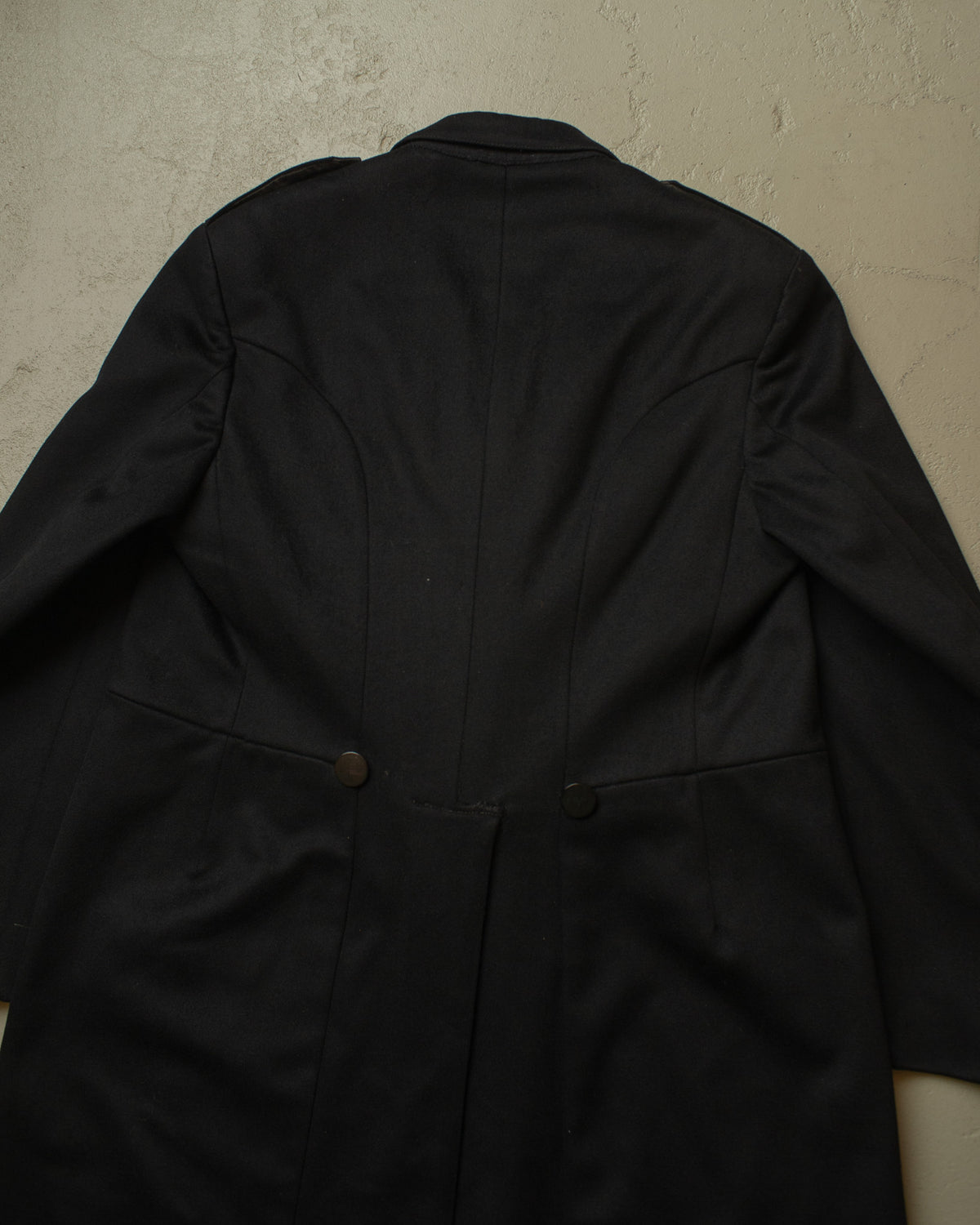 ca. 1920s Eindhoven made Wool Overcoat black - M/L