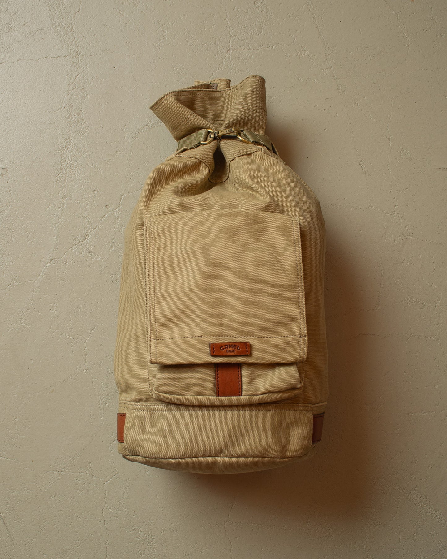 1990s Camel Backpack beige