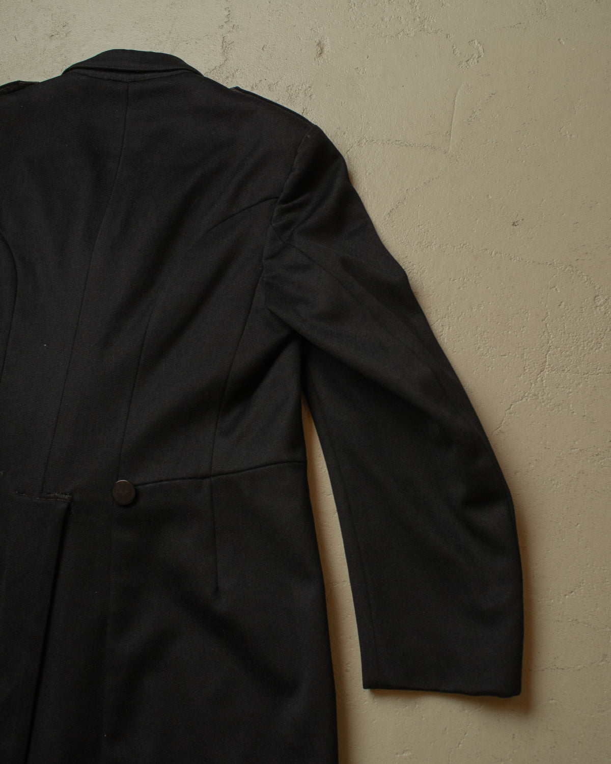 ca. 1920s Eindhoven made Wool Overcoat black - M/L