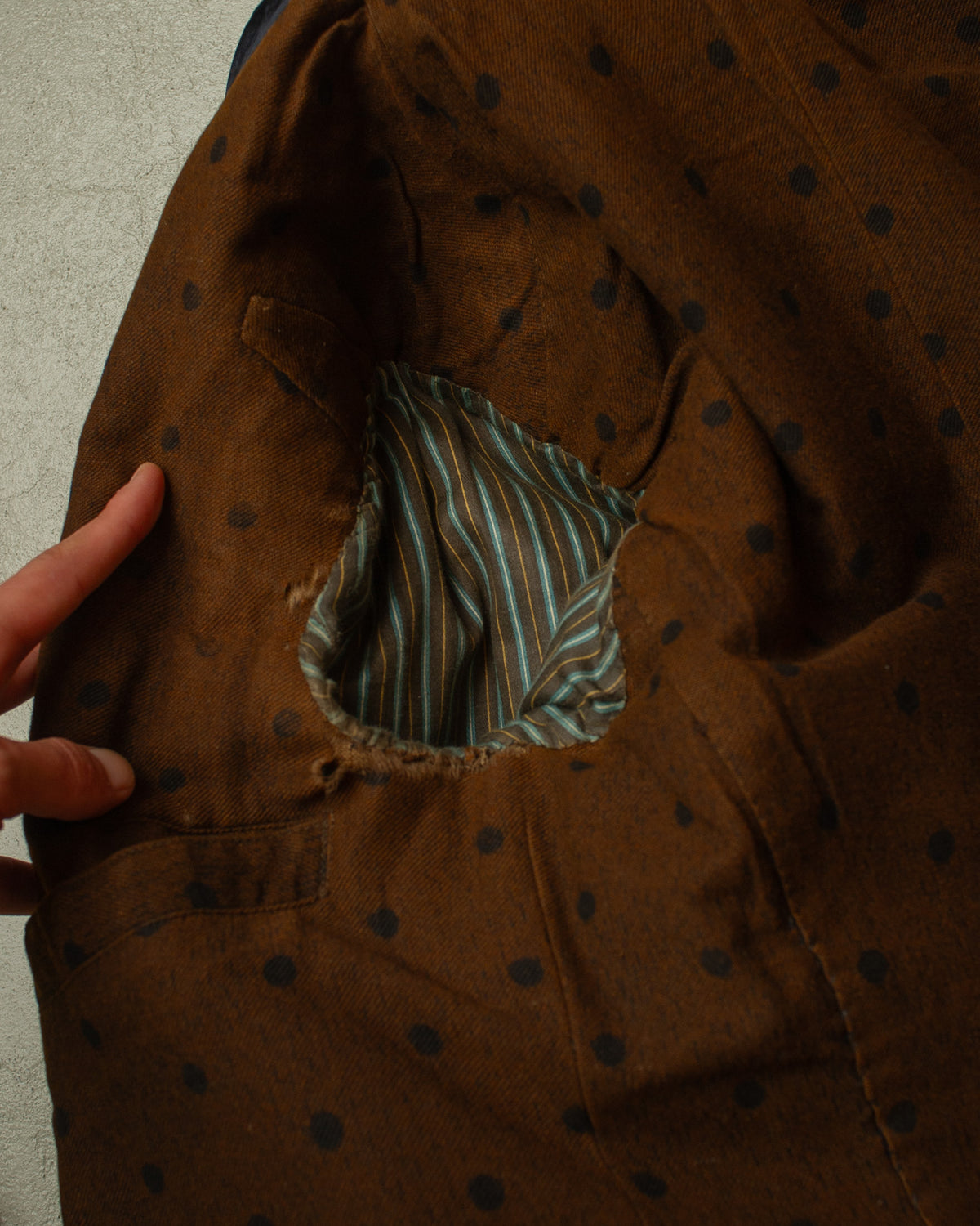 ca. 1920s German Double breasted Wool Overcoat black - M/L