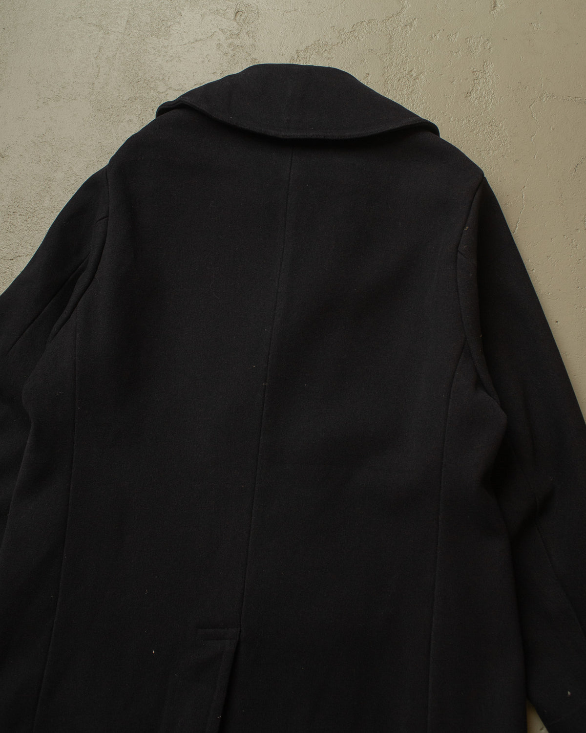 1930s US Navy Wool Pea Coat navyblue - M