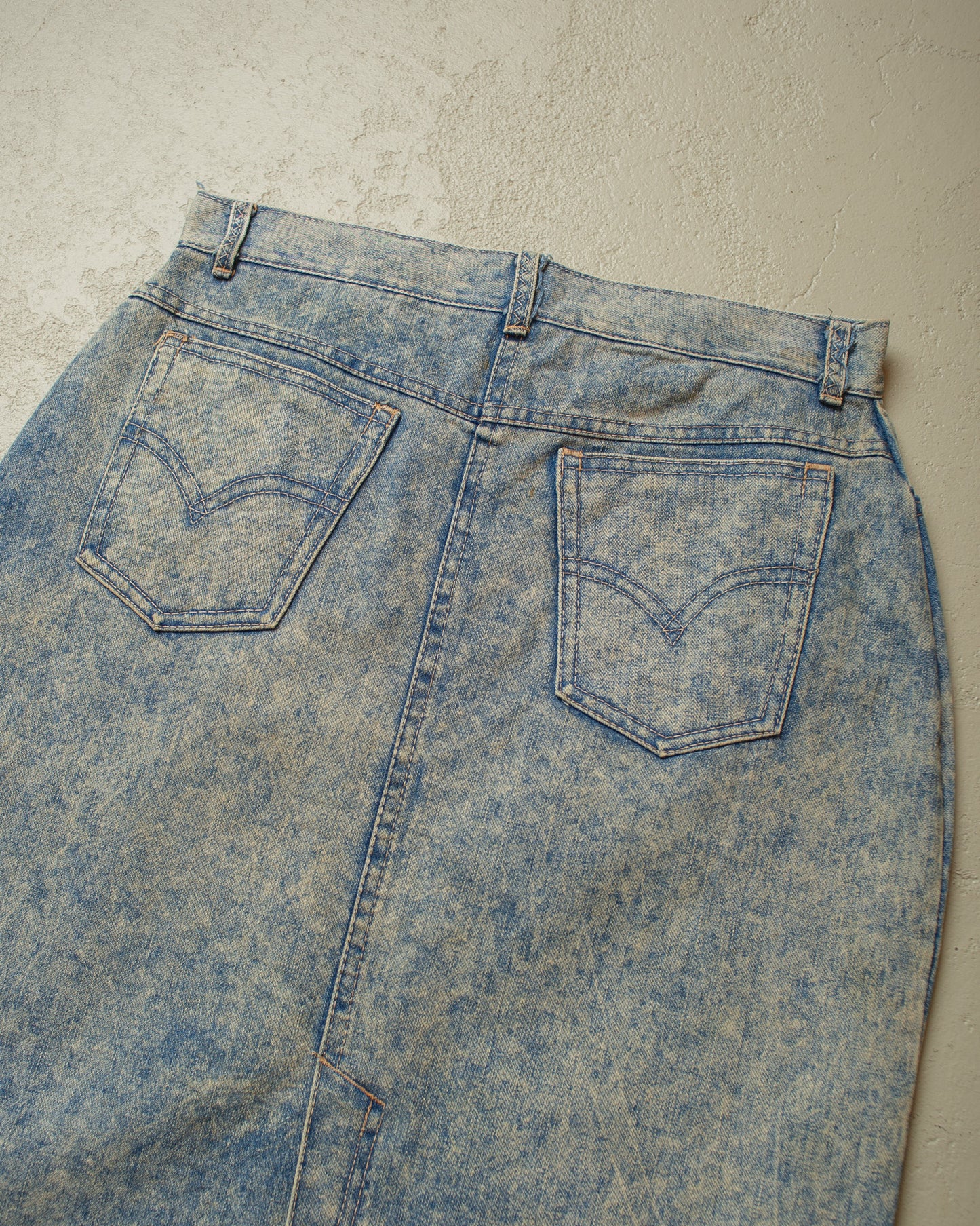 1970s Levi´s Denim Midi Skirt - 31
