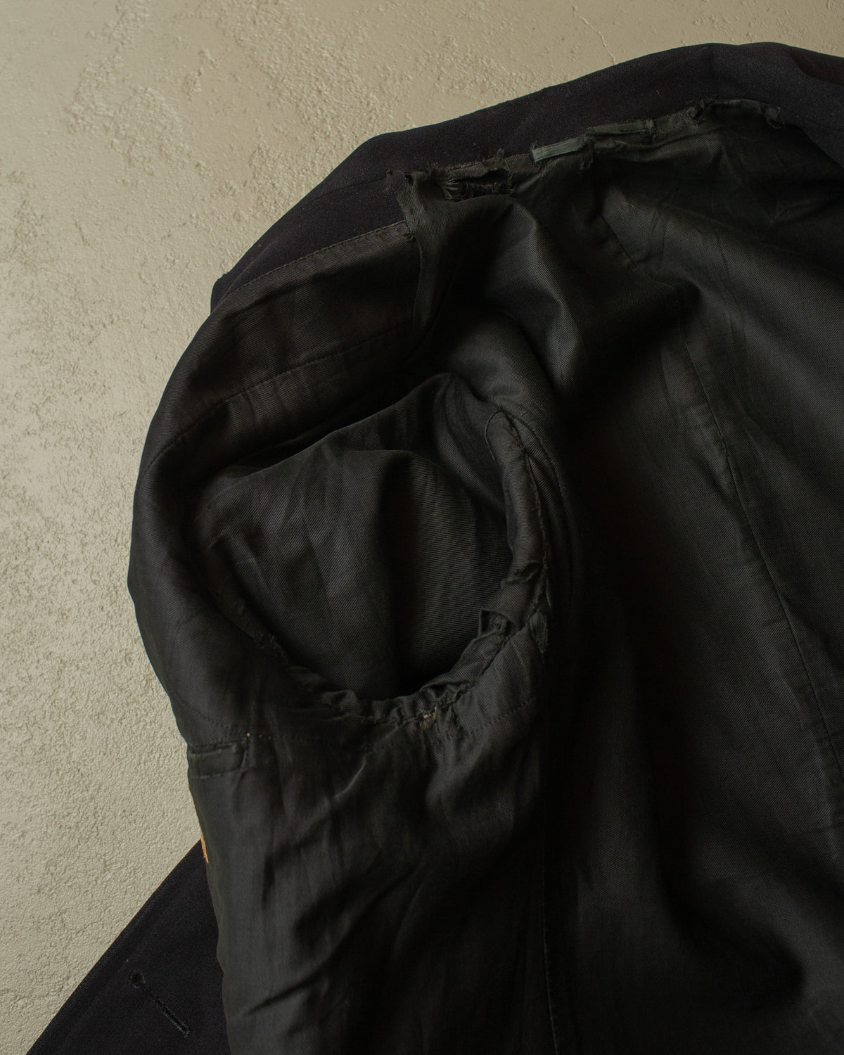 1930s US Navy Wool Pea Coat navyblue - M