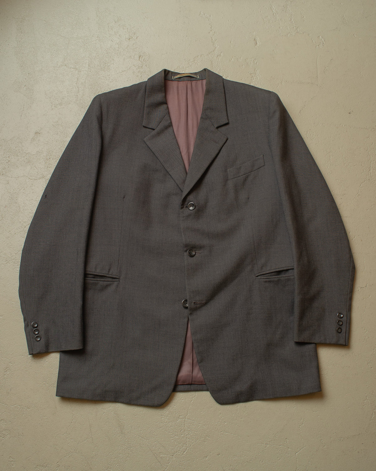 ca. 1940s German Single breasted Suit Jacket grey - L