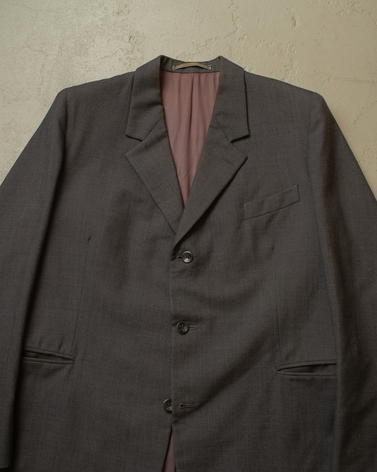 ca. 1940s German Single breasted Suit Jacket grey - L