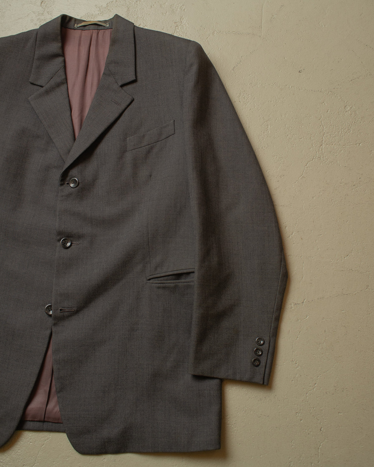 ca. 1940s German Single breasted Suit Jacket grey - L