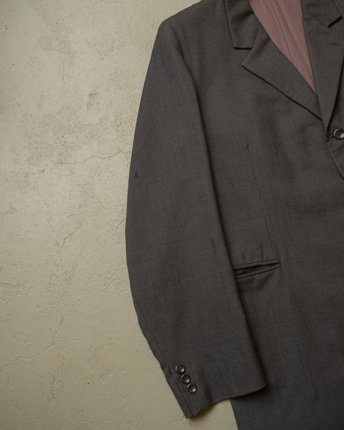 ca. 1940s German Single breasted Suit Jacket grey - L