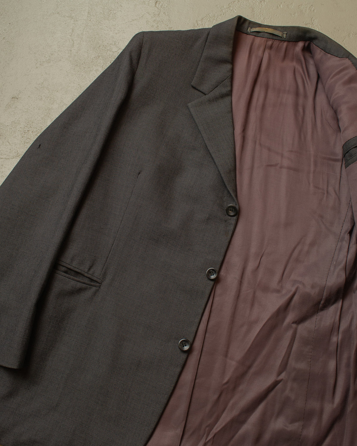 ca. 1940s German Single breasted Suit Jacket grey - L