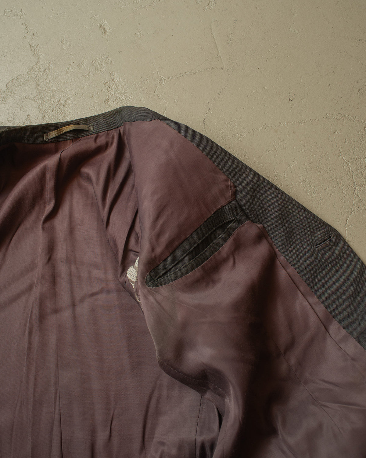 ca. 1940s German Single breasted Suit Jacket grey - L