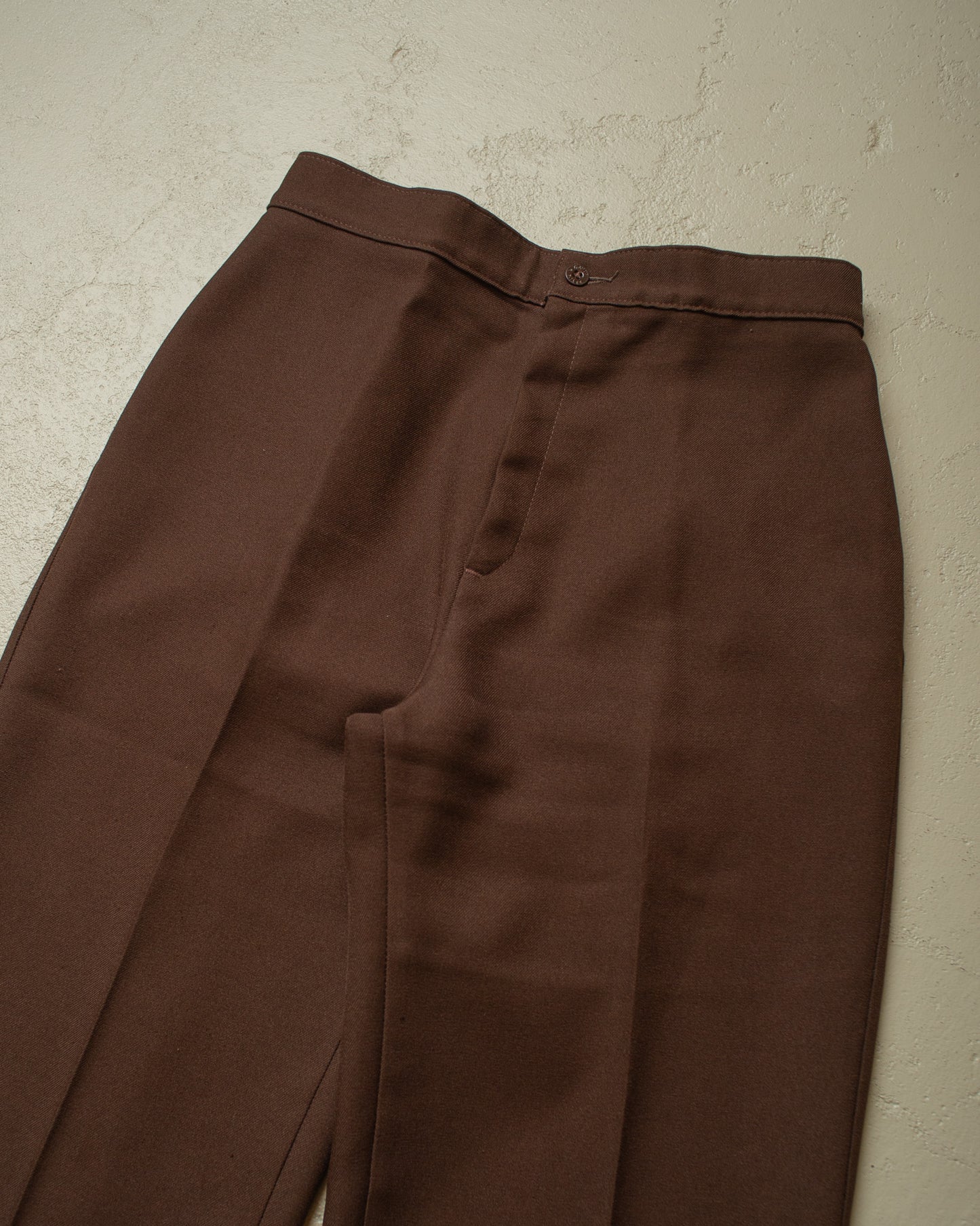 1970s Womens Levi´s Pleated Pants brown - W30 L34