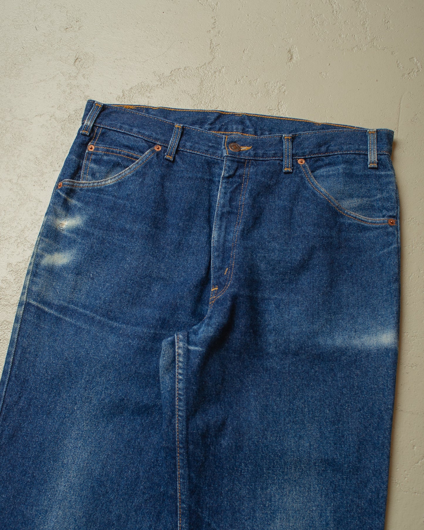 1988 Levi´s 630 Orange Tab Faded Jeans blue - W35 L36