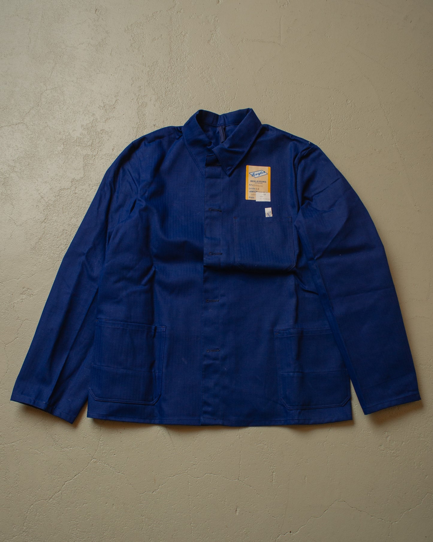 1950s Deadstock German Workwear Set navyblue - XL