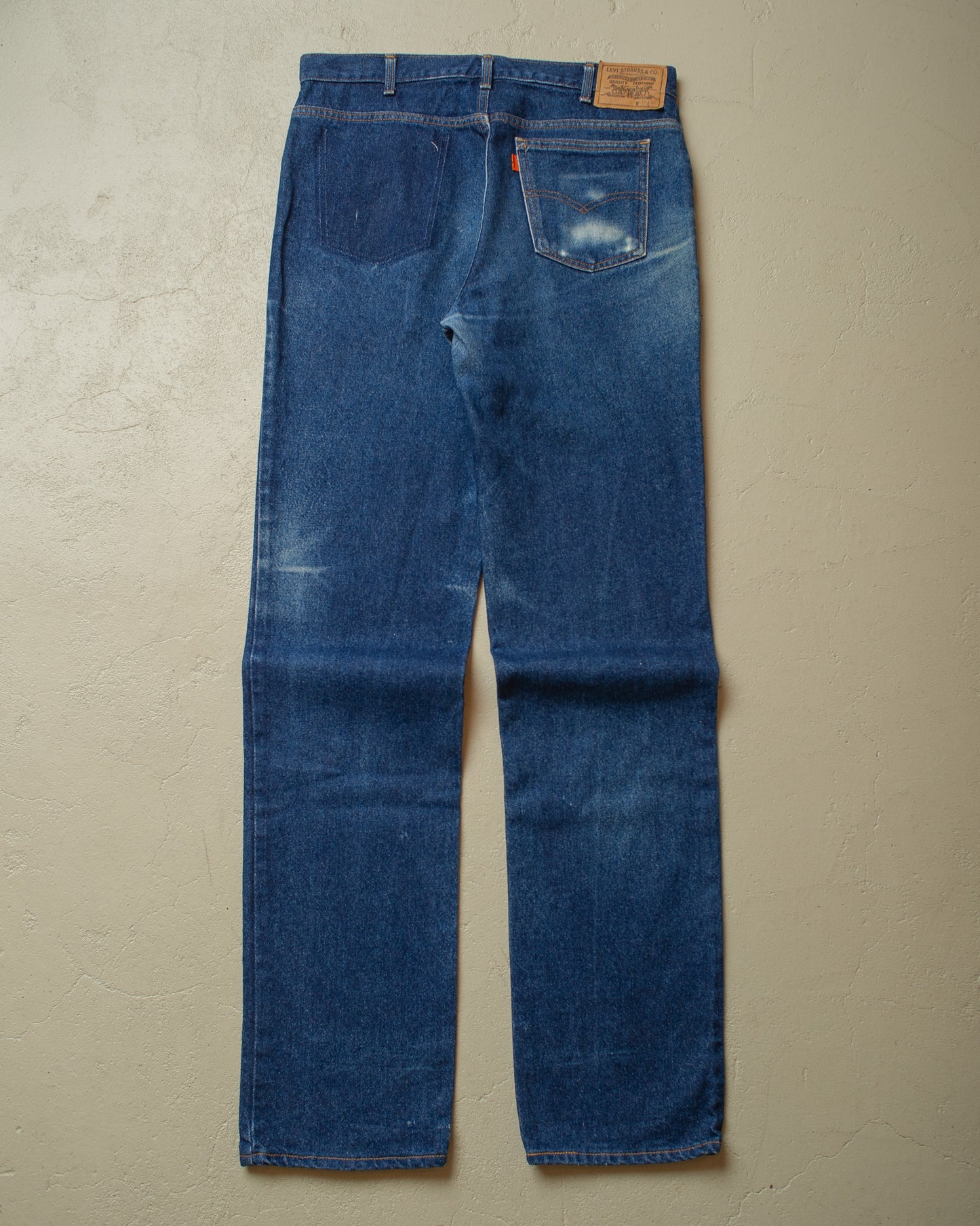 1988 Levi´s 630 Orange Tab Faded Jeans blue - W35 L36