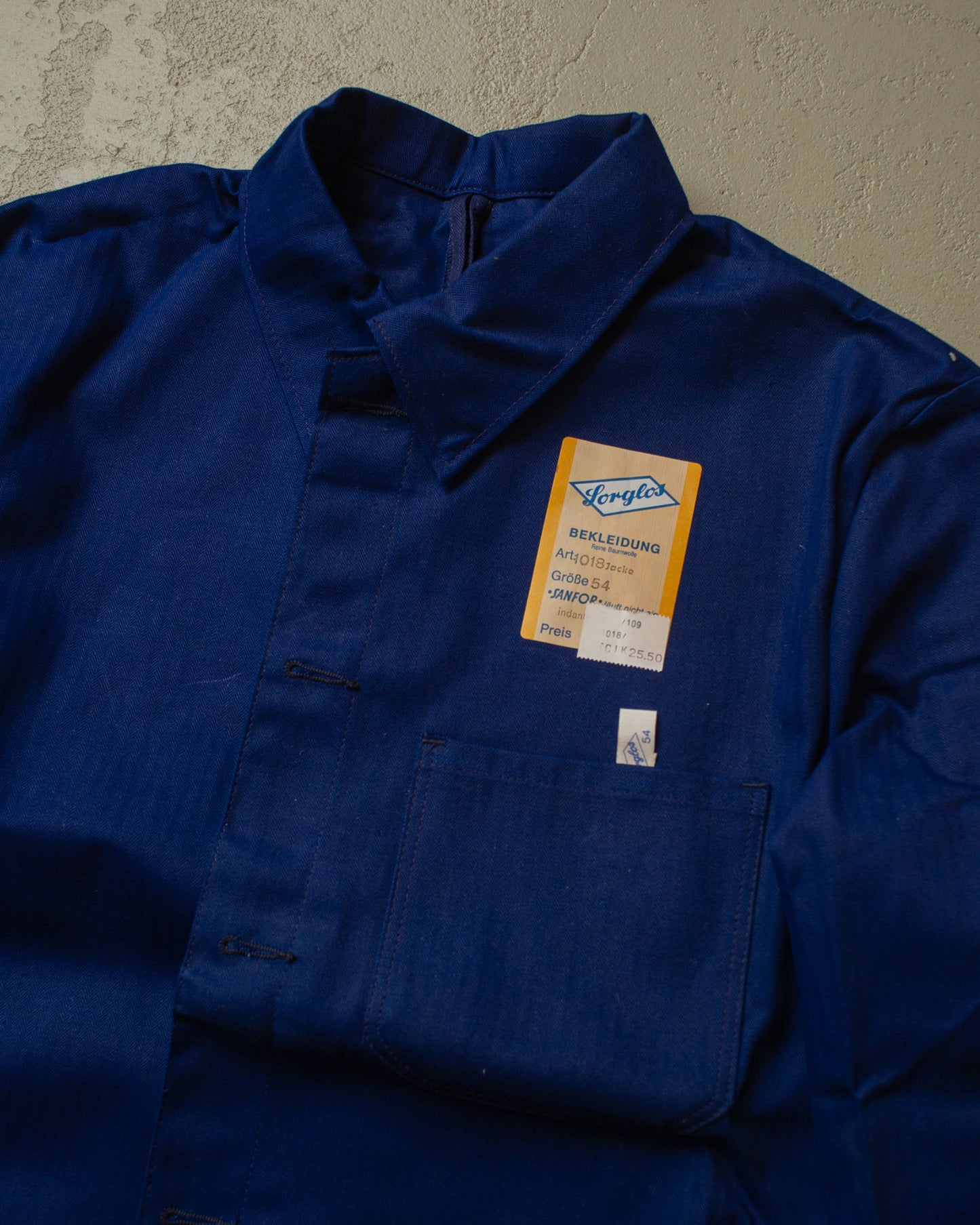 1950s Deadstock German Workwear Set navyblue - XL
