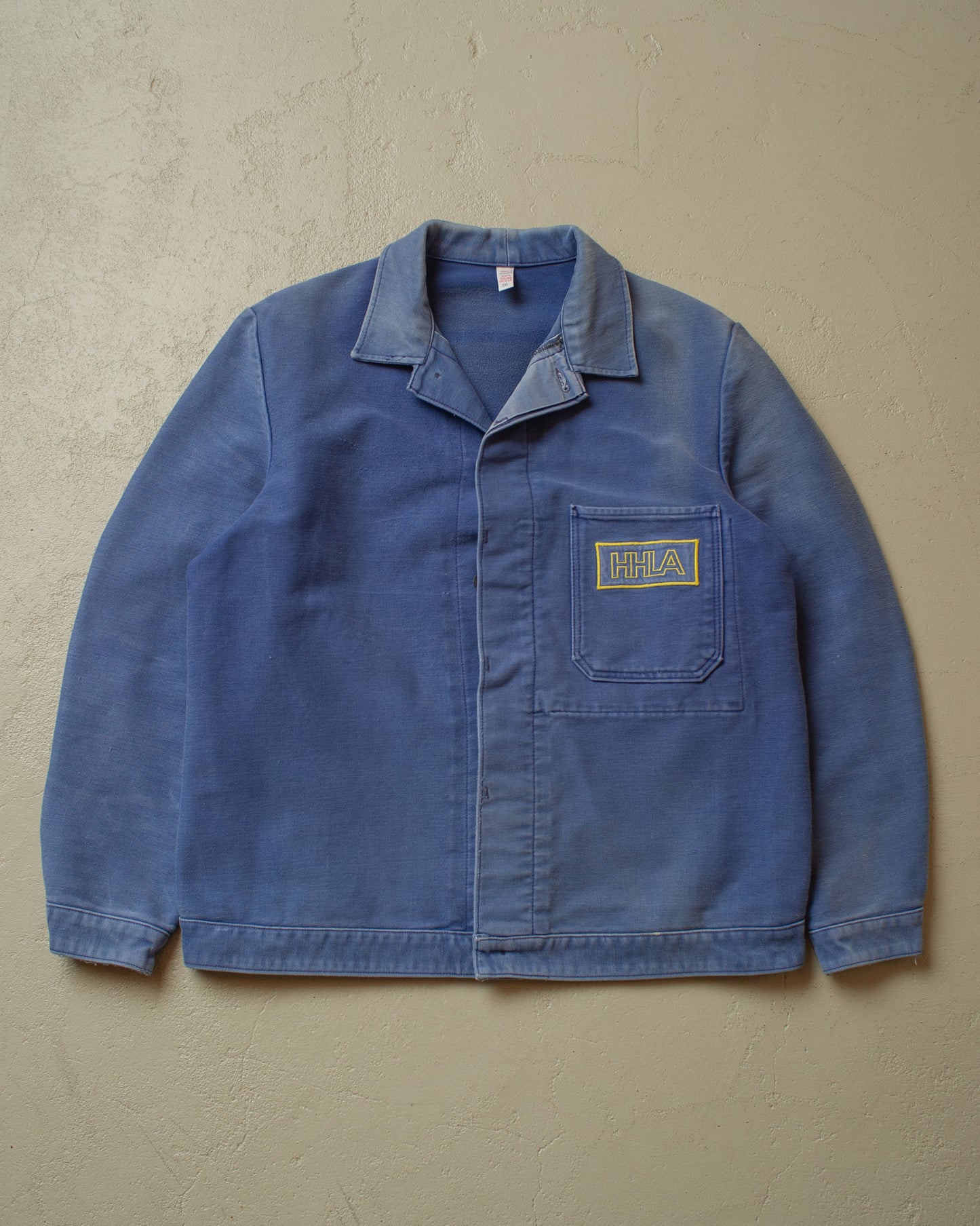 1970s Faded Hamburg Hafen Work Jacket blue - L/XL