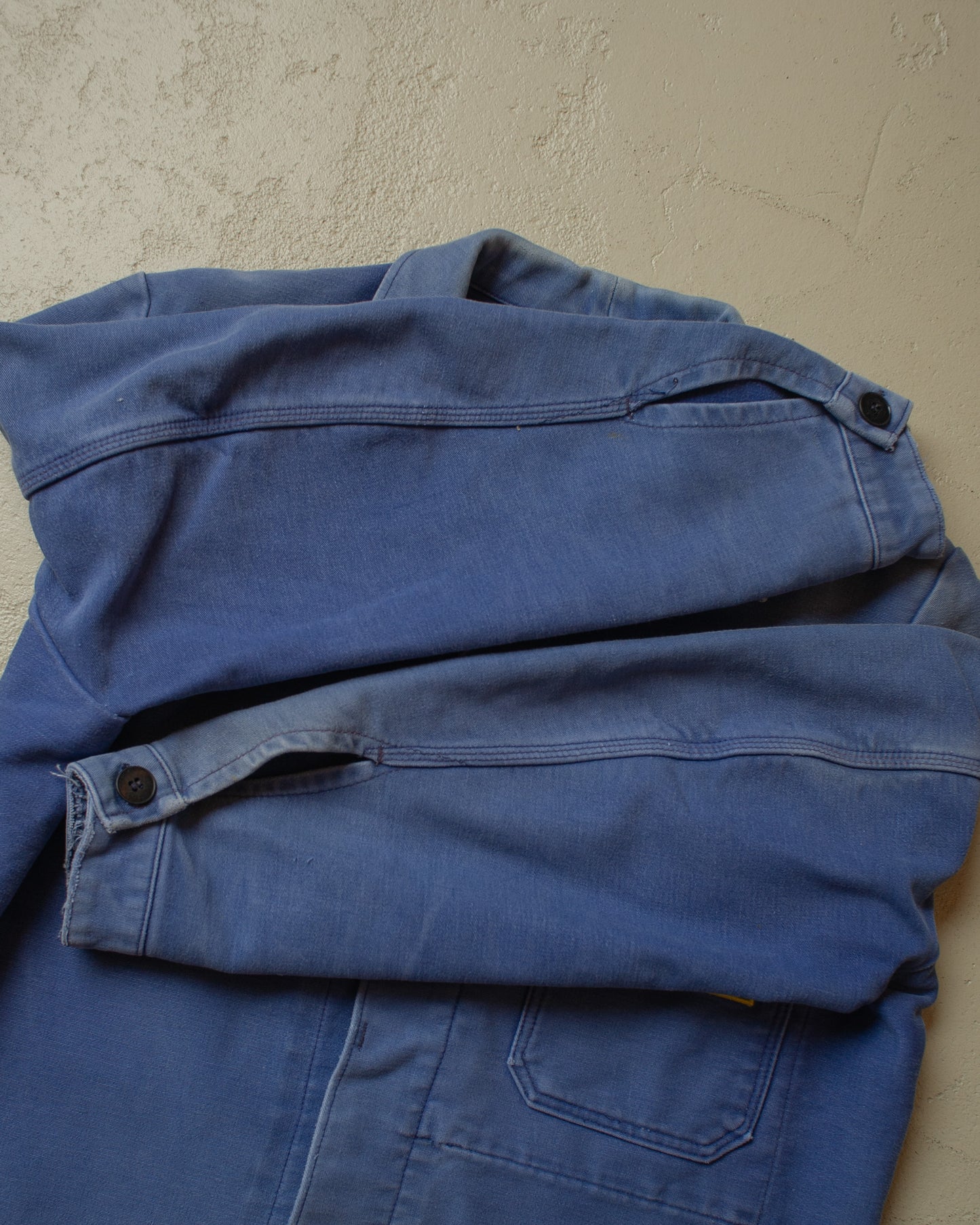 1970s Faded Hamburg Hafen Work Jacket blue - L/XL