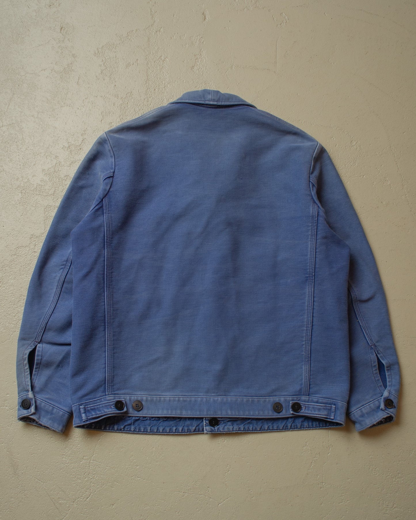 1970s Faded Hamburg Hafen Work Jacket blue - L/XL