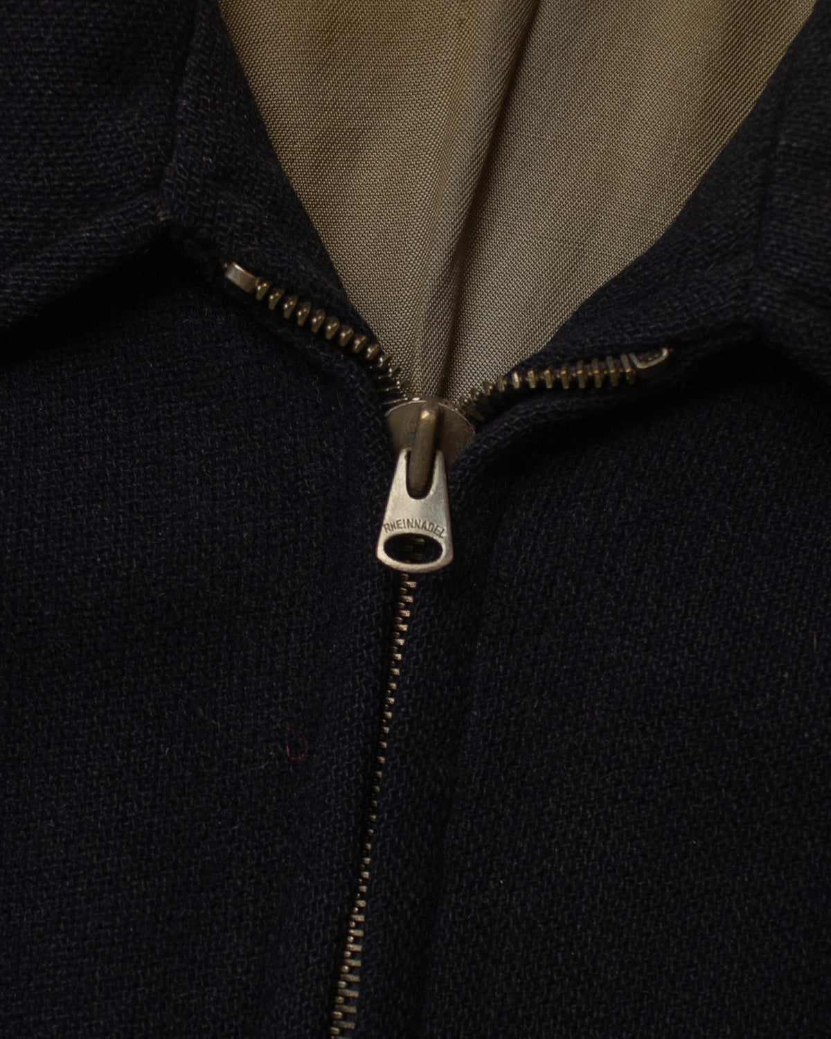 1930s German Womens "ADEFA" 4 Pocket Ski Wool Jacket navyblue - M