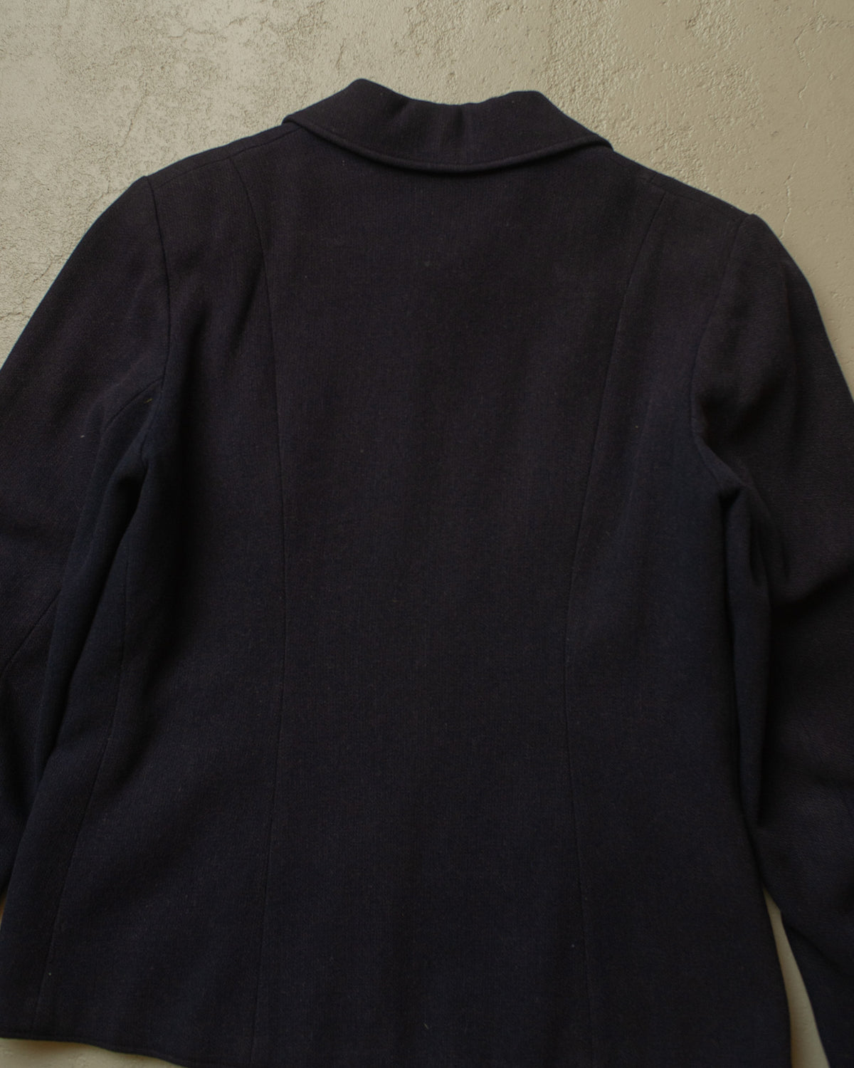 1930s German Womens "ADEFA" 4 Pocket Ski Wool Jacket navyblue - M