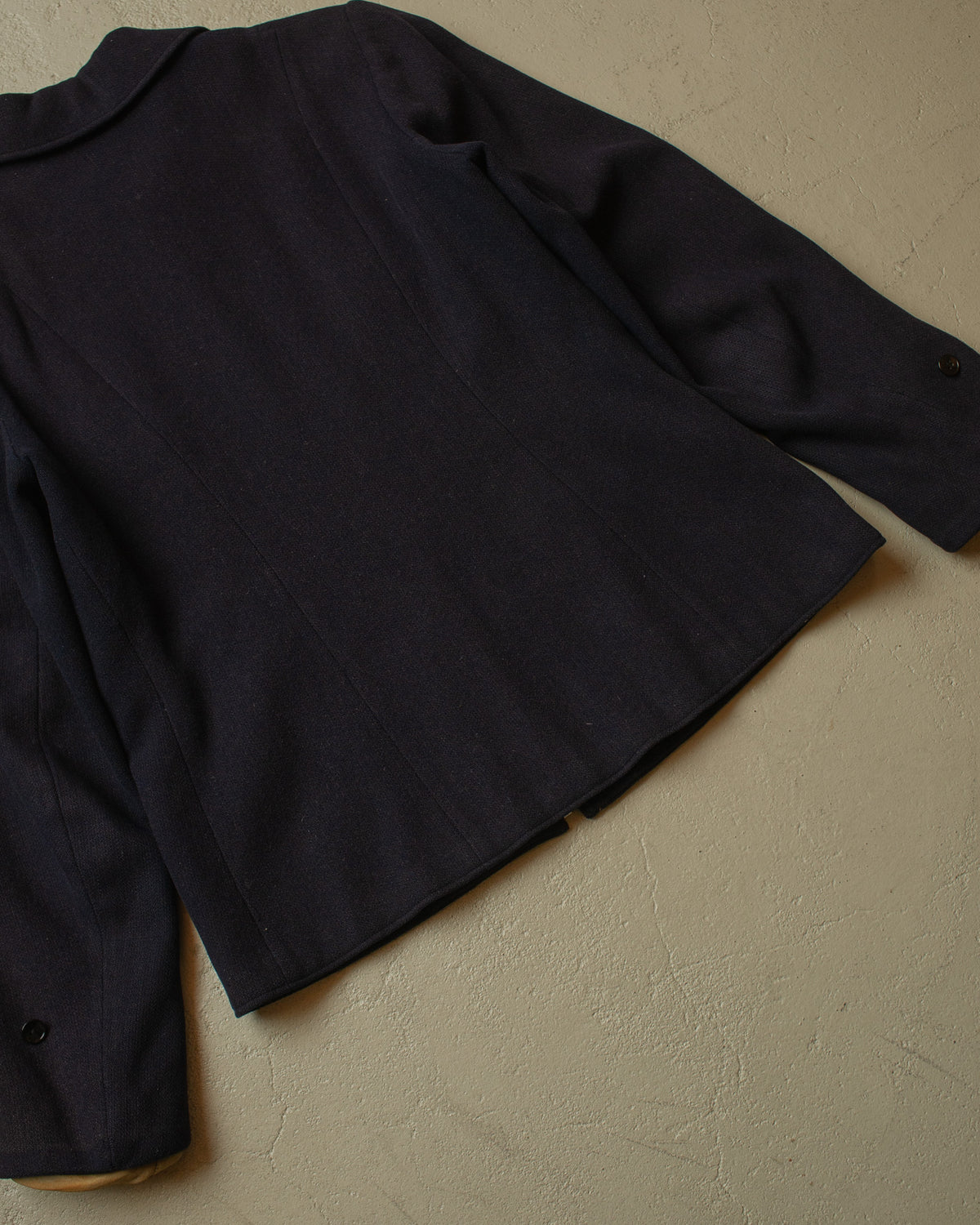 1930s German Womens "ADEFA" 4 Pocket Ski Wool Jacket navyblue - M
