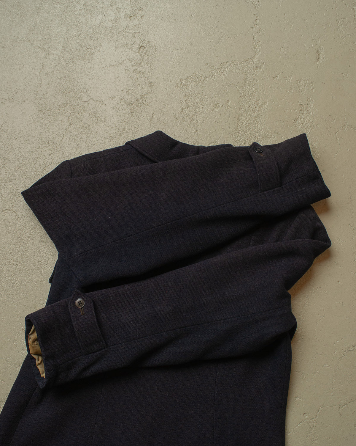 1930s German Womens "ADEFA" 4 Pocket Ski Wool Jacket navyblue - M