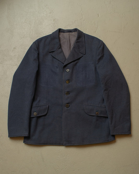1940 WW2 German Luftwaffe demilitarized Sports Jacket blue - M/L