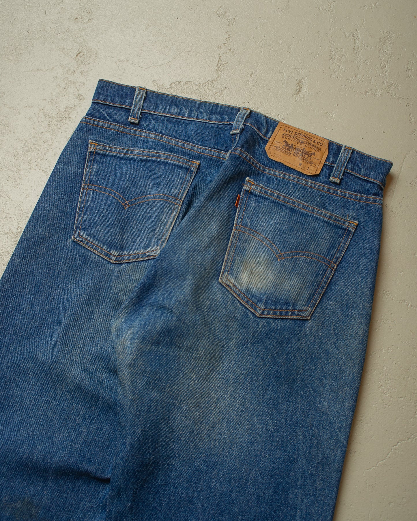 1980s Levi´s 505 Jeans blue - W33 L34