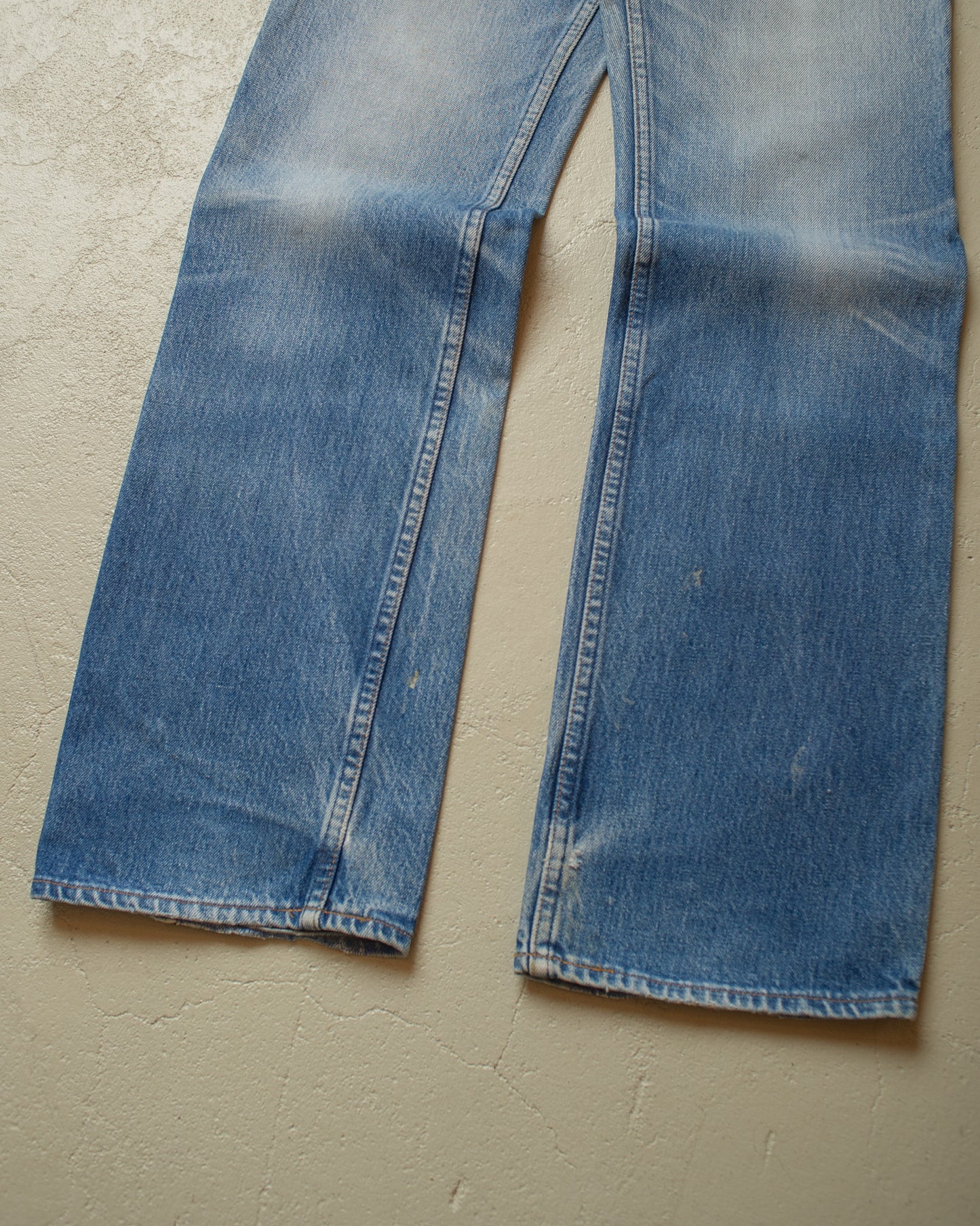 1980s Levi´s 630 Orange Tab Faded Jeans blue - W32 L33